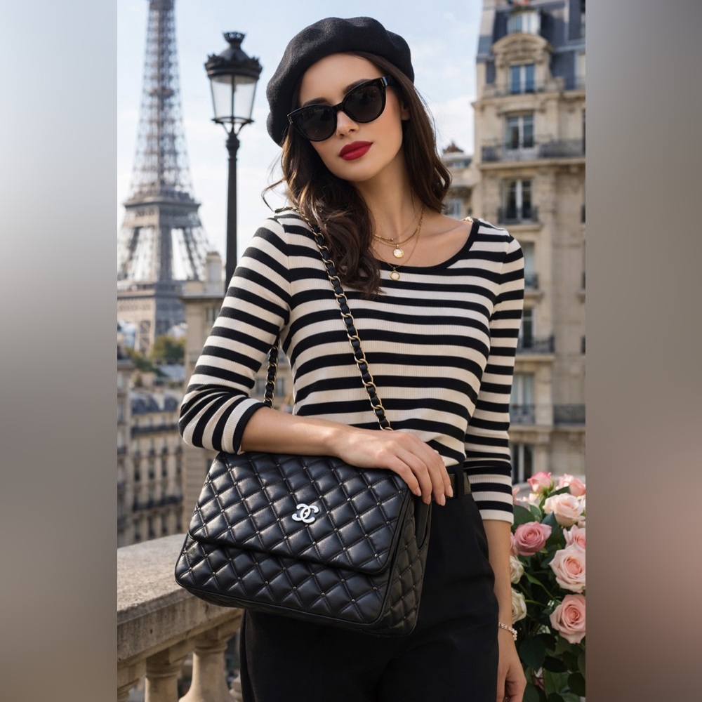 ✨ Parisian Chic Quilted Crossbody Bag ✨